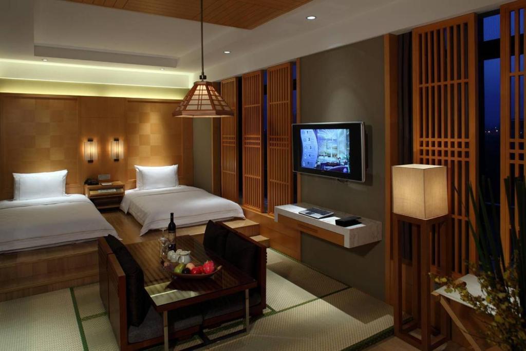 New City Garden Hotel Suzhou  Rom bilde